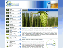 Tablet Screenshot of globalhops.com